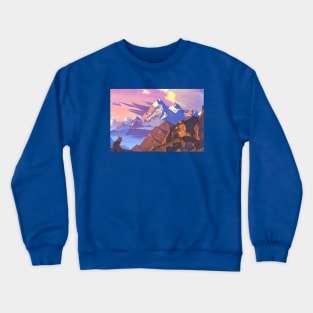 Compassion by Nicholas Roerich Crewneck Sweatshirt